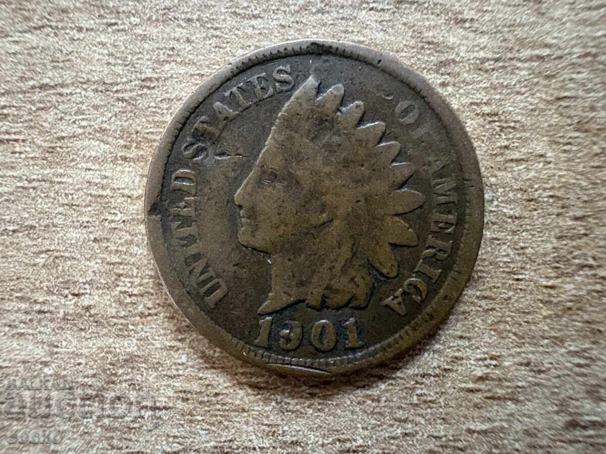 ΗΠΑ - 1 σεντ (1901) με τιμή 1.90 BGN | € 0.97 ΗΠΑ - 1 σεντ (1901) με τιμή 1.90 BGN | € 0.97