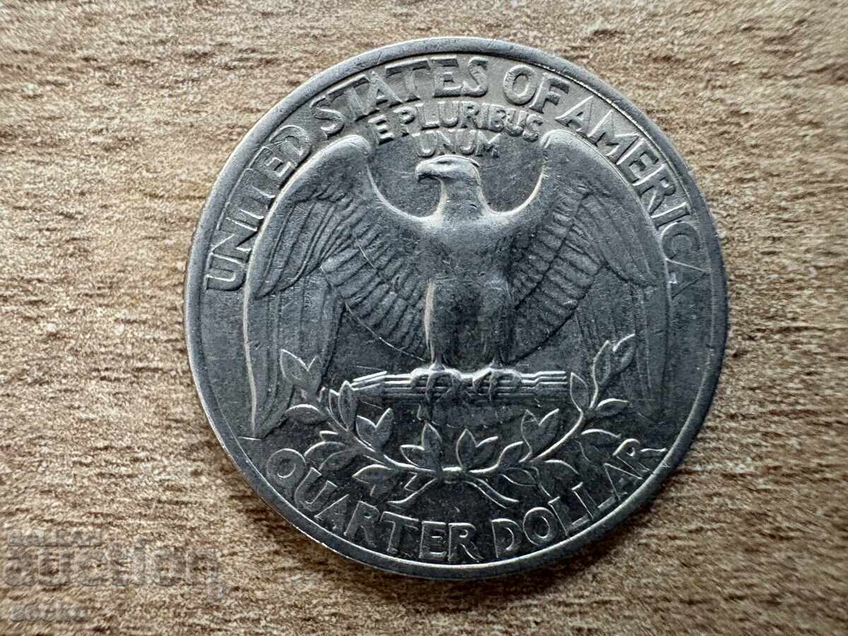 ΗΠΑ - 1/4 δολάριο (1977) ΗΠΑ - 1/4 δολάριο (1977)