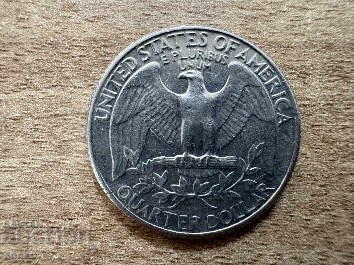 USA - 1/4 Dollar (1982) - D