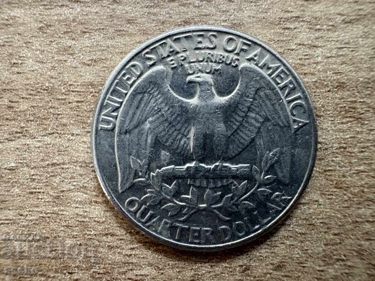 USA - 1/4 Dollar (1983) - D USA - 1/4 Dollar (1983) - D