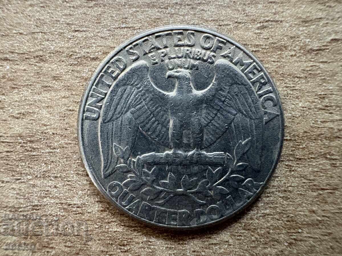 ΗΠΑ - 1/4 δολάριο (1986) - D