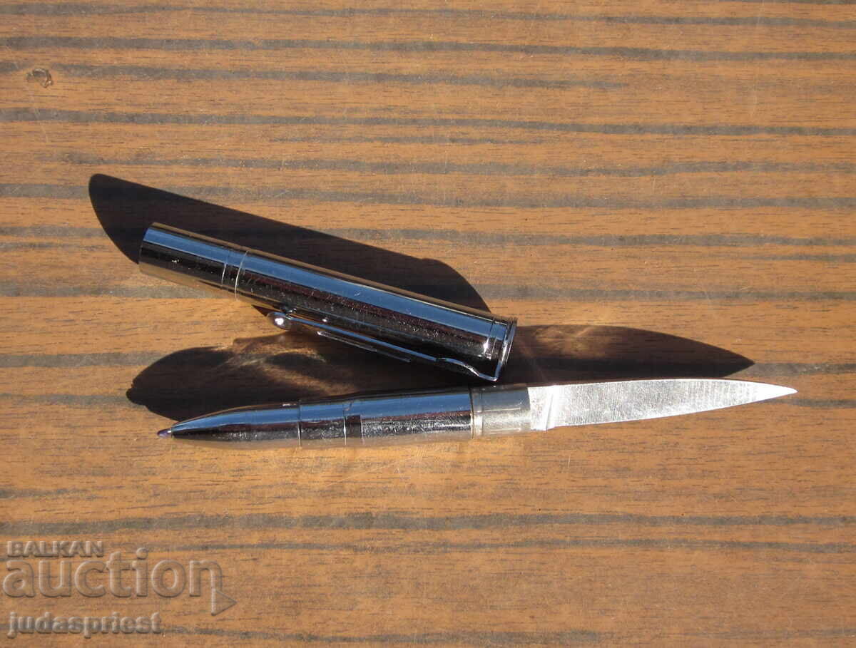 Παλιά μηχανική πένα με μαχαιράκι για γράμματα με τιμή 20.00 BGN | € 10.23 Παλιά μηχανική πένα με μαχαιράκι για γράμματα με τιμή 20.00 BGN | € 10.23