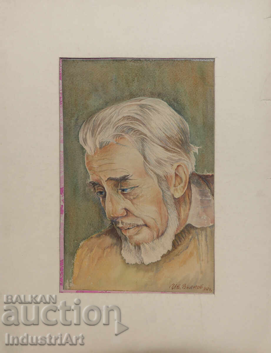 Ακουαρέλα πορτρέτο με τιμή 180.00 BGN | € 92.03