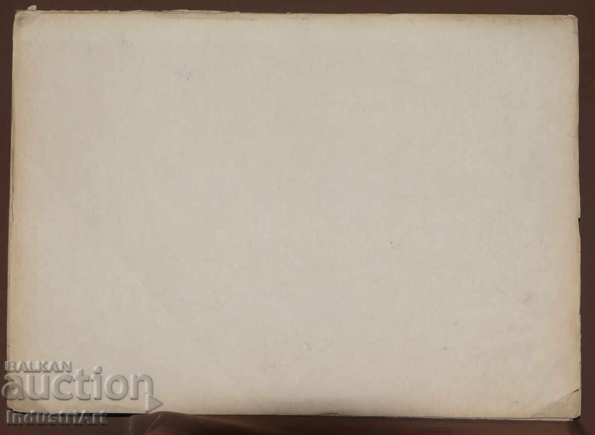 Kiril Nedelchev (1921 - 2004) Watercolor Painting Interior - 7