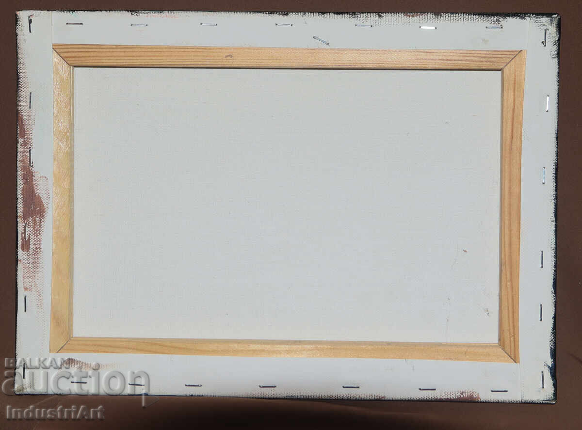 Modern art acrylic abstract composition - 6