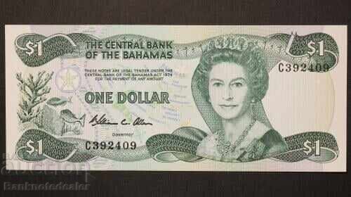 Bahamas 1 Dolar 1984 Pick 43 Ref 2409 Unc Bahamas 1 Dolar 1984 Pick 43 Ref 2409 Unc