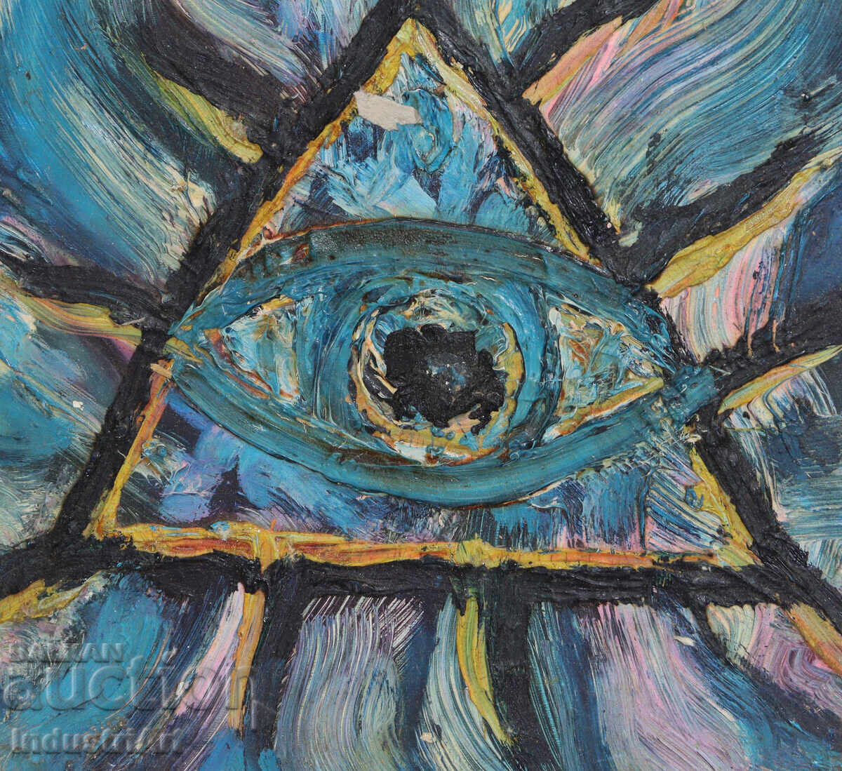 Σύγχρονη Τέχνη Λάδι Αφηρημένη Σύνθεση - 5 Σύγχρονη Τέχνη Λάδι Αφηρημένη Σύνθεση - 5