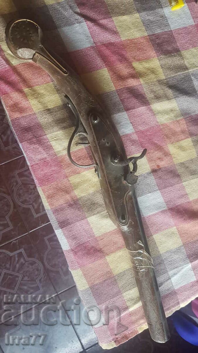 FLINT CAPSULE PISTOL REVOLVER