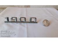 Mercedes emblems / Mercedes - front and rear (190D, W124)