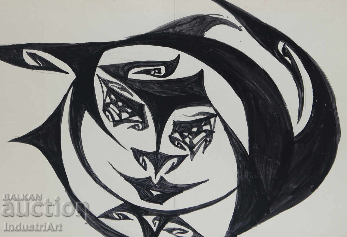 Livrarea Artă abstractă, față tempera