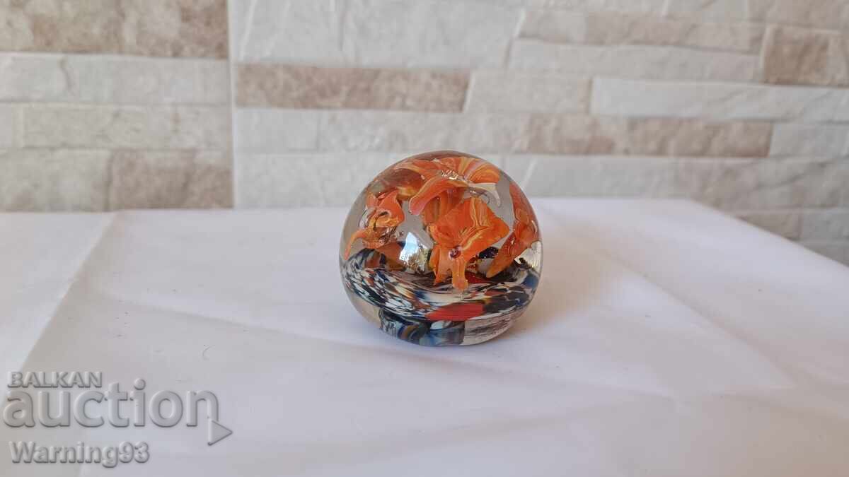 Licitație Glob de sticlă - prespapier - decorațiune