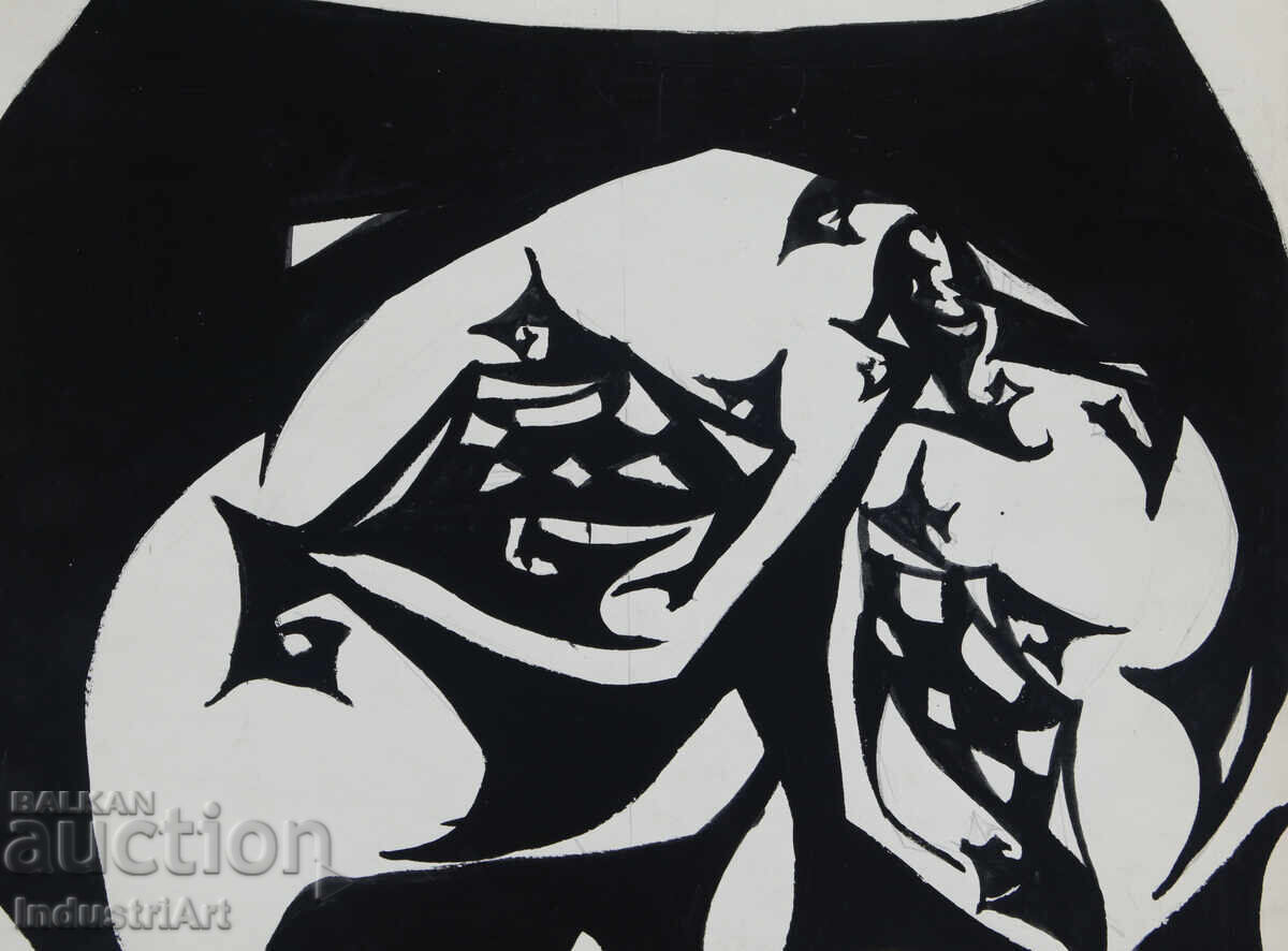 Παράδοση Αφηρημένη τέχνη τέμπερα γεωμετρική σύνθεση Παράδοση Αφηρημένη τέχνη τέμπερα γεωμετρική σύνθεση