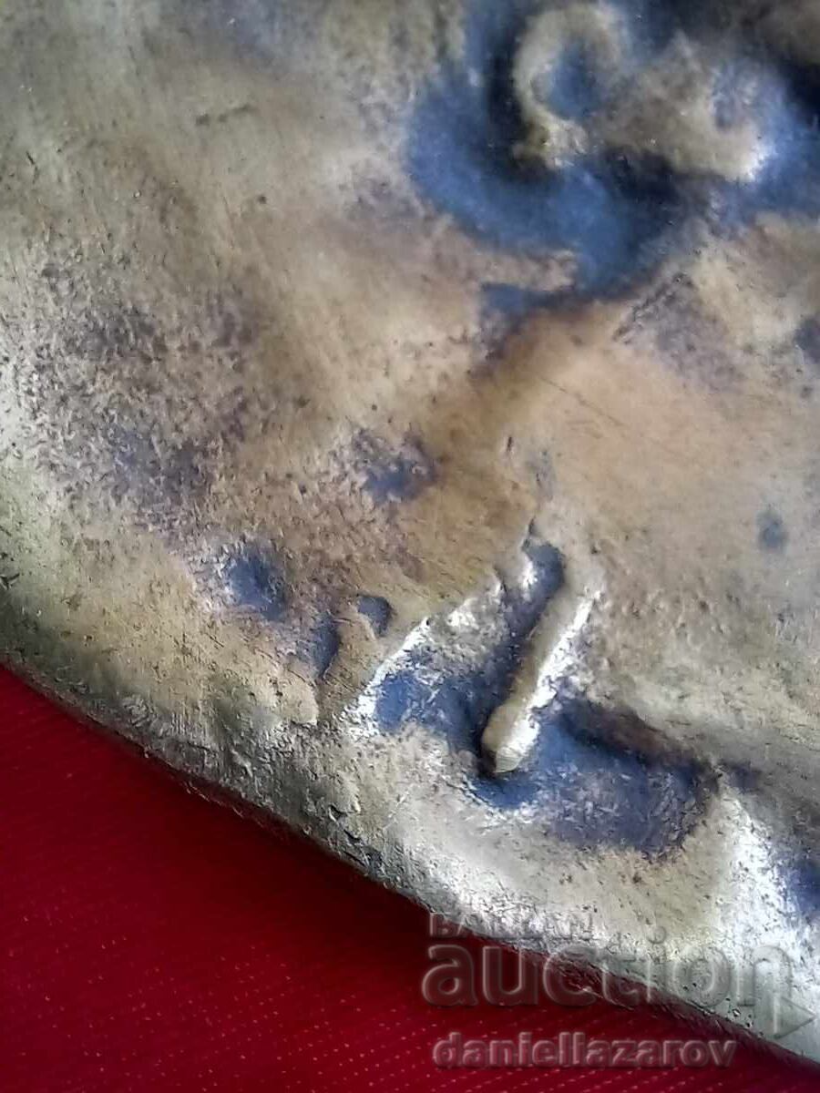 Emile Derre Original Bronze Panel Boy 19th Century with price 180.00 BGN | € 92.03