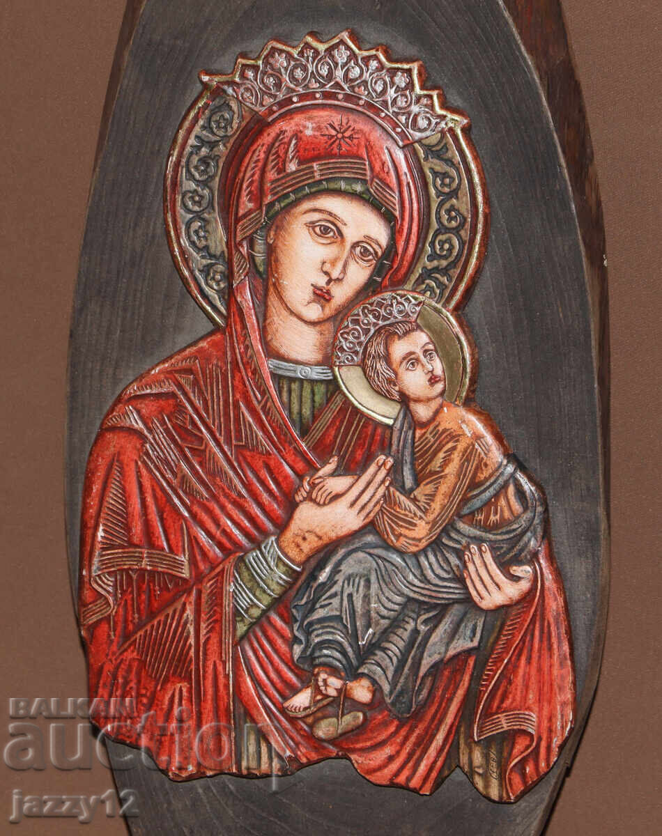 Livrarea Icoană în relief Maica Domnului cu Pruncul