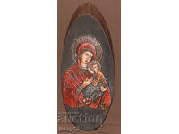 Icoană în relief Maica Domnului cu Pruncul