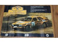 1989 Rally Albena Golden Sands Poster AUDI QUATTRO Original