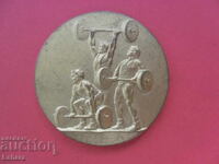 Plachetă cu gantere