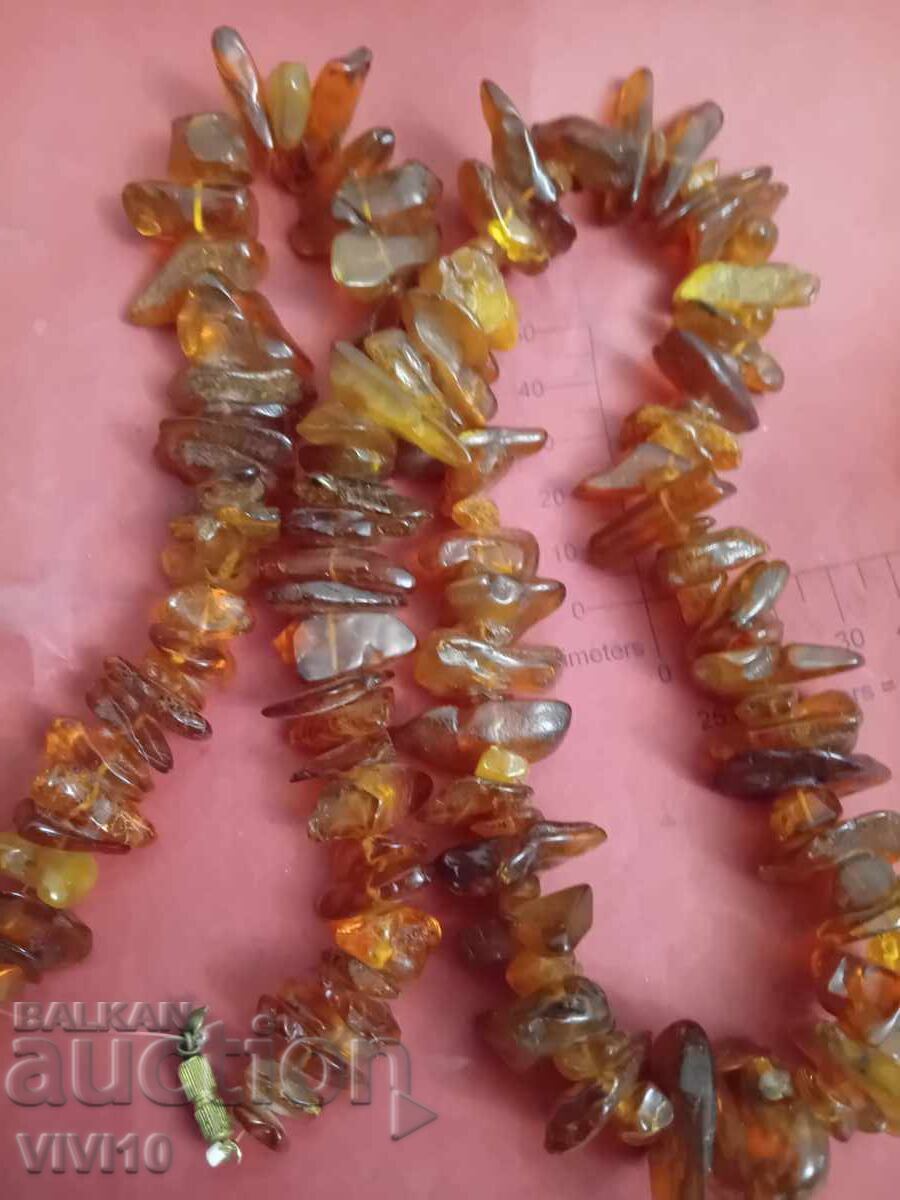 Antique amber necklace