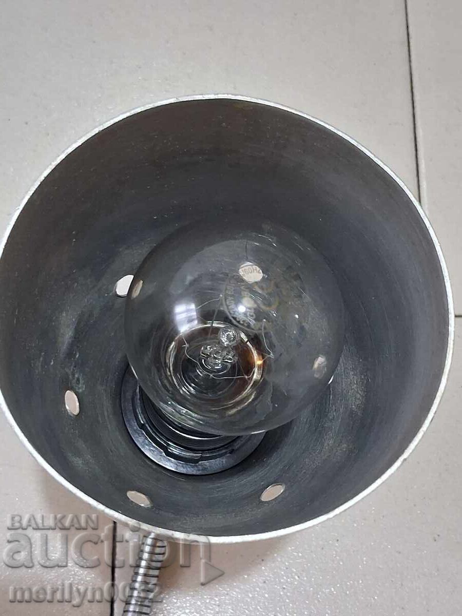 Νυχτερινό φωτιστικό ανακλαστήρας 70's αμπαζούρ ΛΔΒ - 5