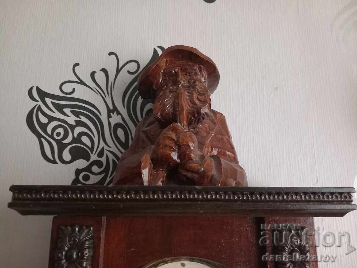 Rare Old German Wall Clock 19th Century with price 220.00 BGN | € 112.48