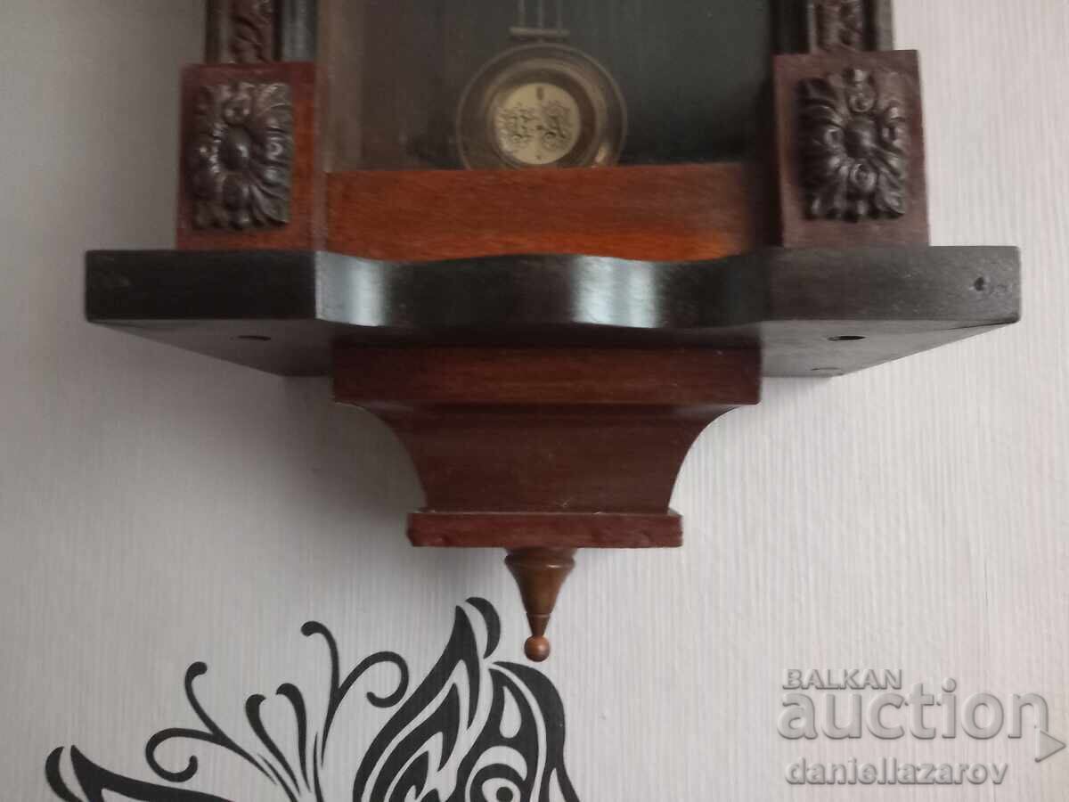 Rare Old German Wall Clock 19th Century - 5