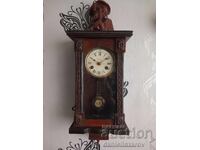 Rare Old German Wall Clock 19th Century