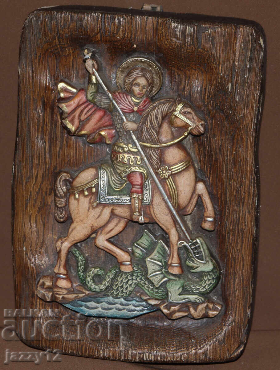 Релефна икона Свети Георги Победоносец