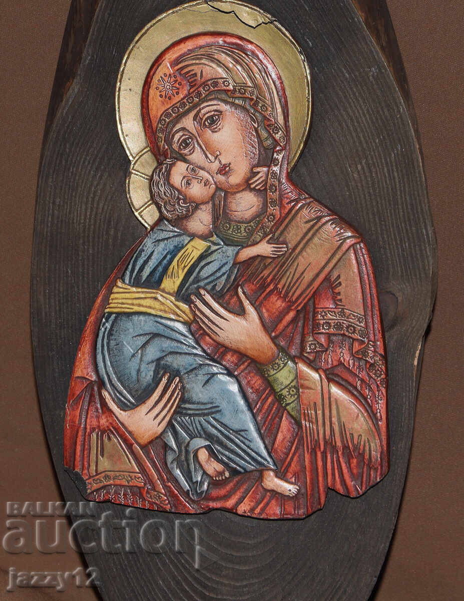 Livrarea Icoană în relief Maica Domnului cu Pruncul