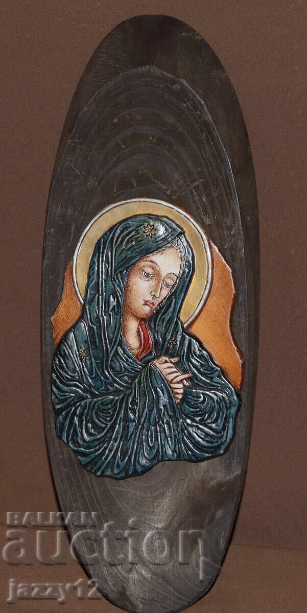 Icoană în relief Sfânta Maria Dolorosa