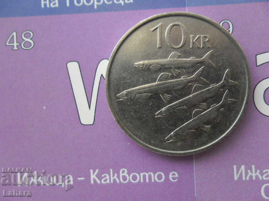 10 coroane 1987 Islanda 10 coroane 1987 Islanda