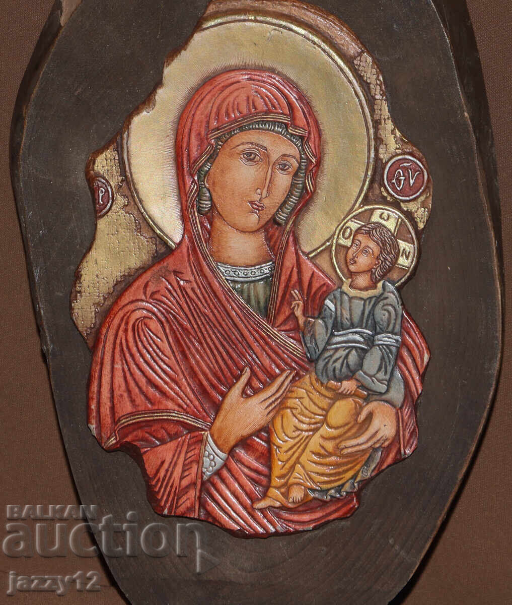 Доставка на Релефна икона Света Богородица с Младенеца