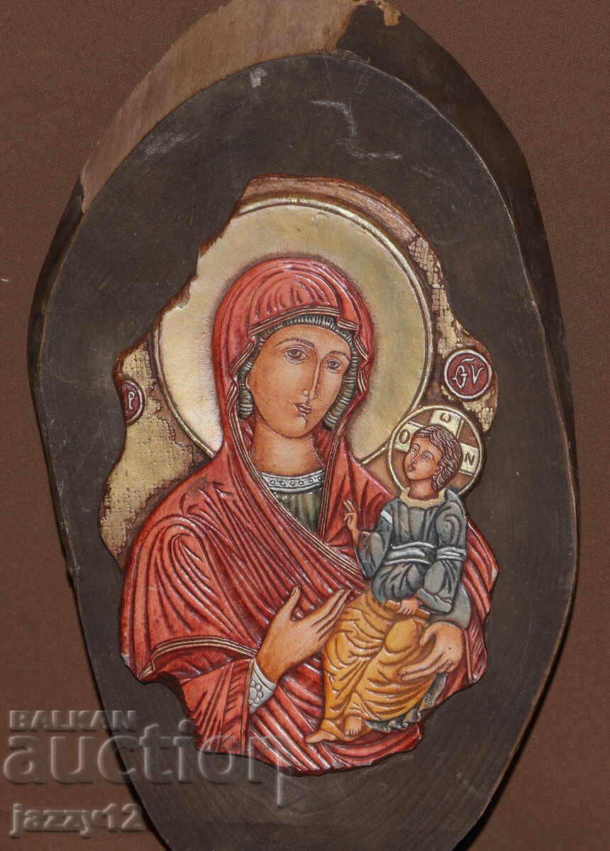 Релефна икона Света Богородица с Младенеца