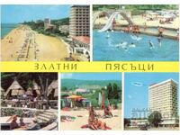 Carte poștală veche - Nisipurile de Aur, Mix