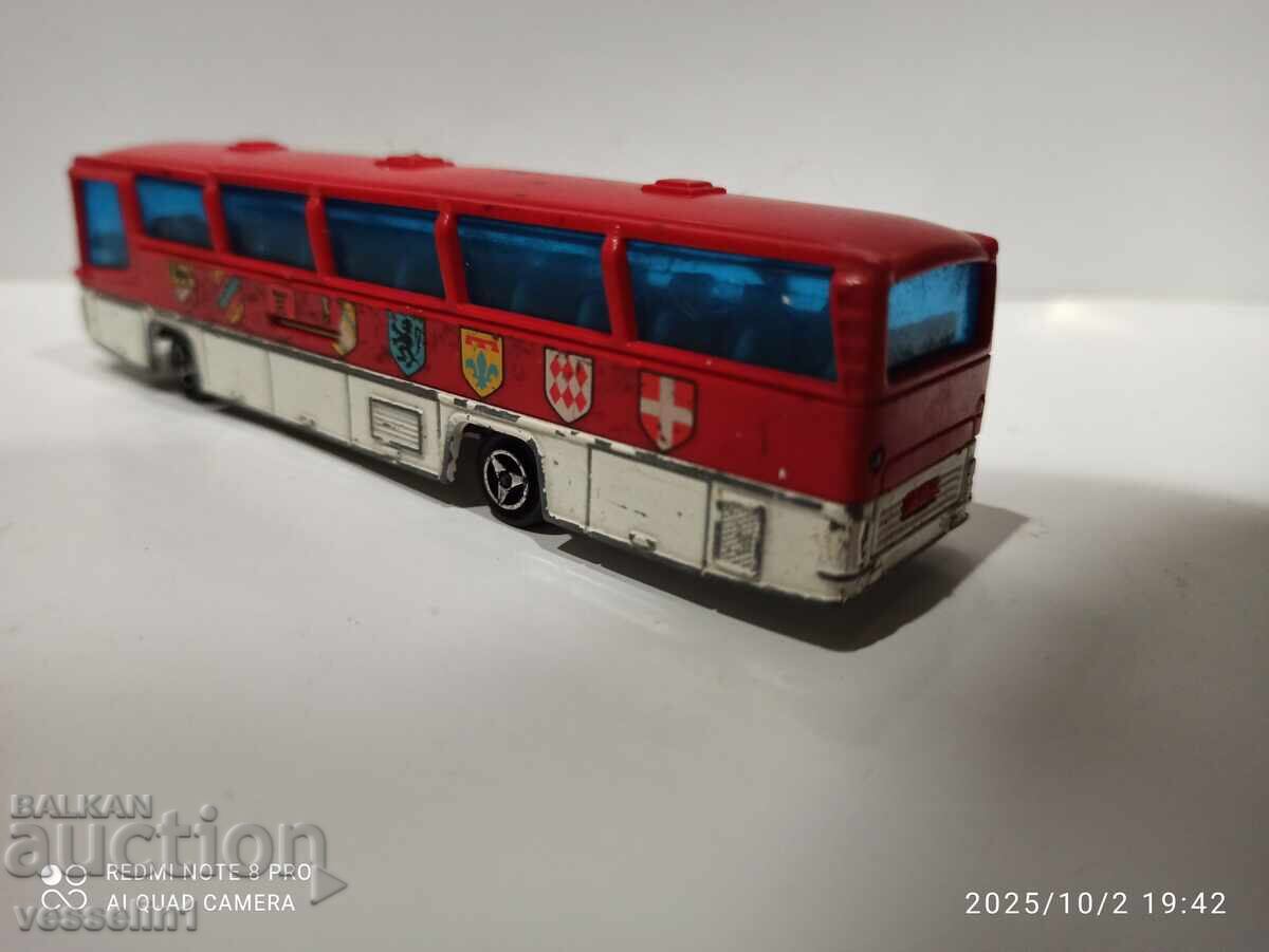 Old toy bus Neoplan 1/87 Majorette car with price 24.00 BGN | € 12.27