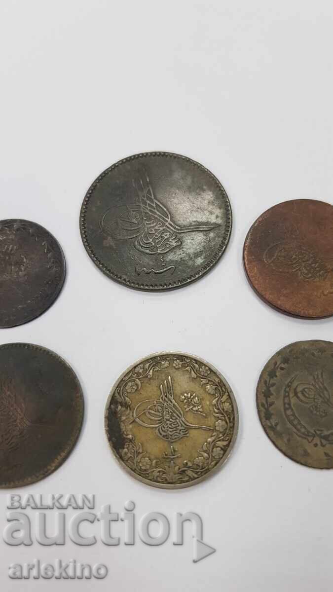 6 Pcs. Turkish, Ottoman Coins 20th Century with price 18.00 BGN | € 9.20 6 Pcs. Turkish, Ottoman Coins 20th Century with price 18.00 BGN | € 9.20