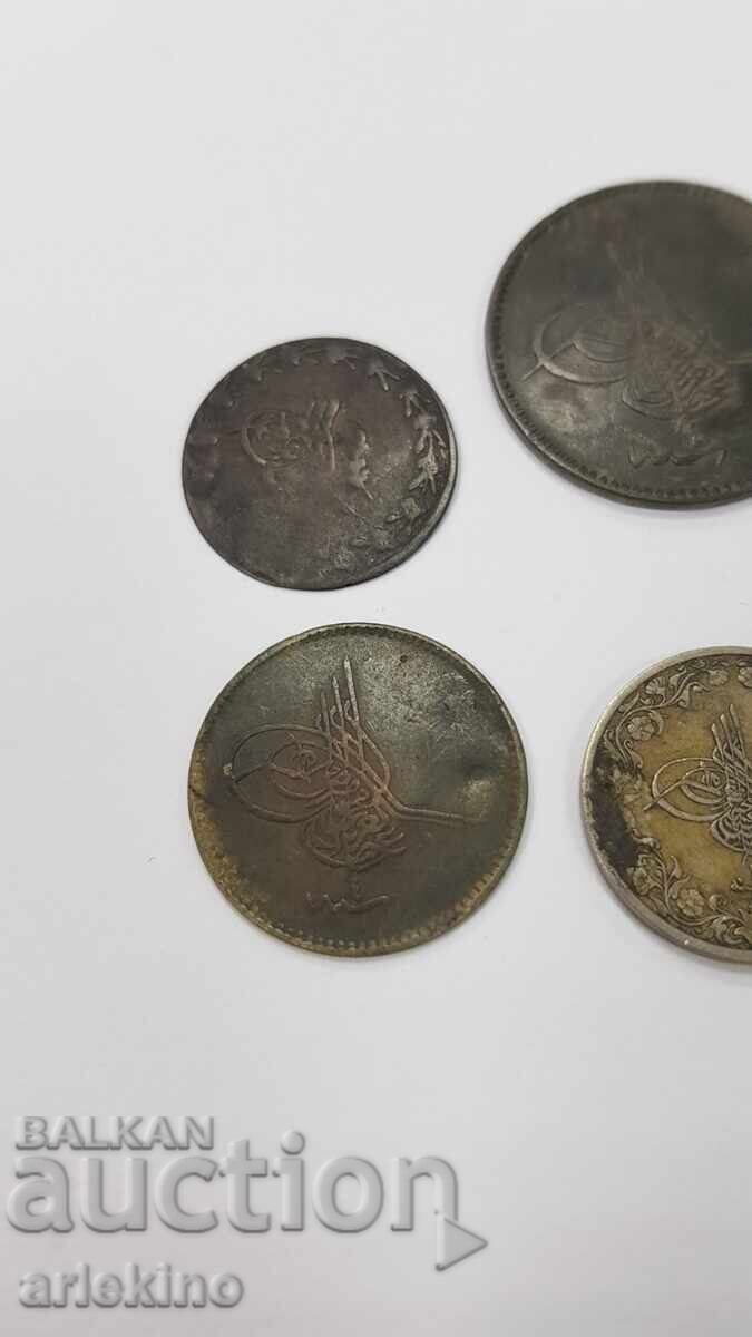 Auction 6 Pcs. Turkish, Ottoman Coins 20th Century Auction 6 Pcs. Turkish, Ottoman Coins 20th Century