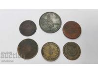 6 Pcs. Turkish, Ottoman Coins 20th Century
