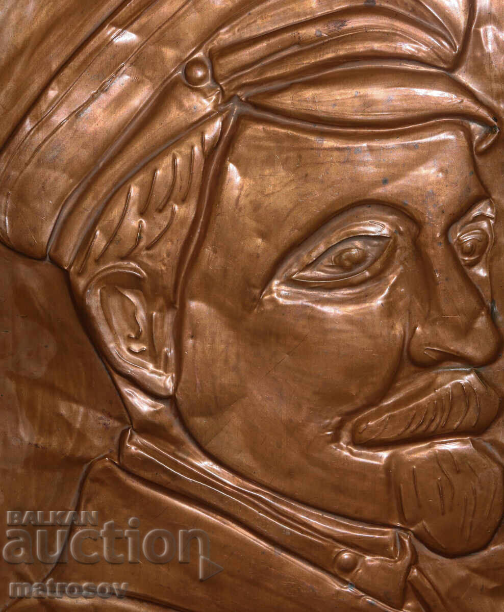 Delivery of Author's Honey Plaque, Panel Portrait Felix Dzerzhinsky