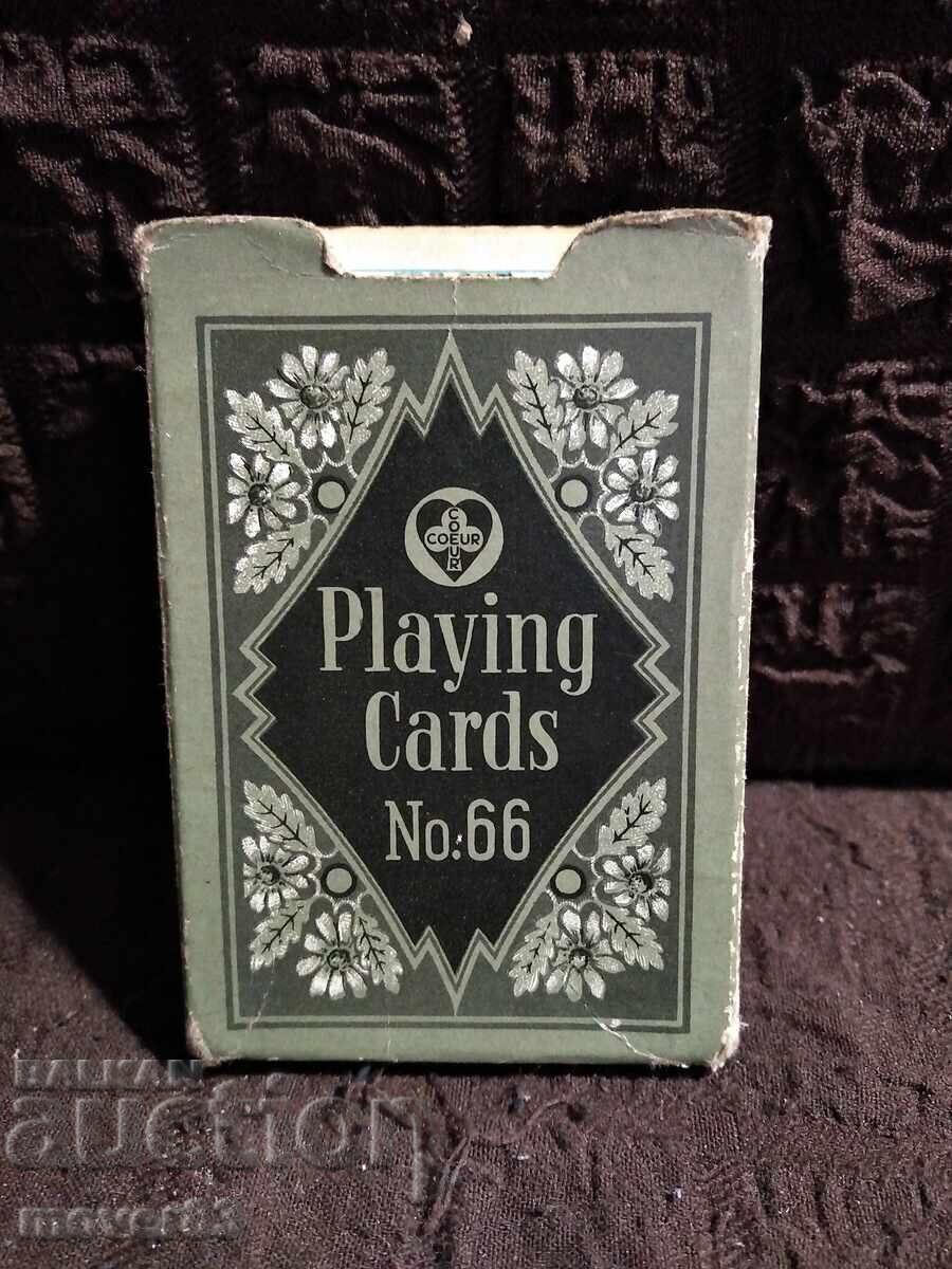 Old "Coeur" playing cards, 1970s Old "Coeur" playing cards, 1970s