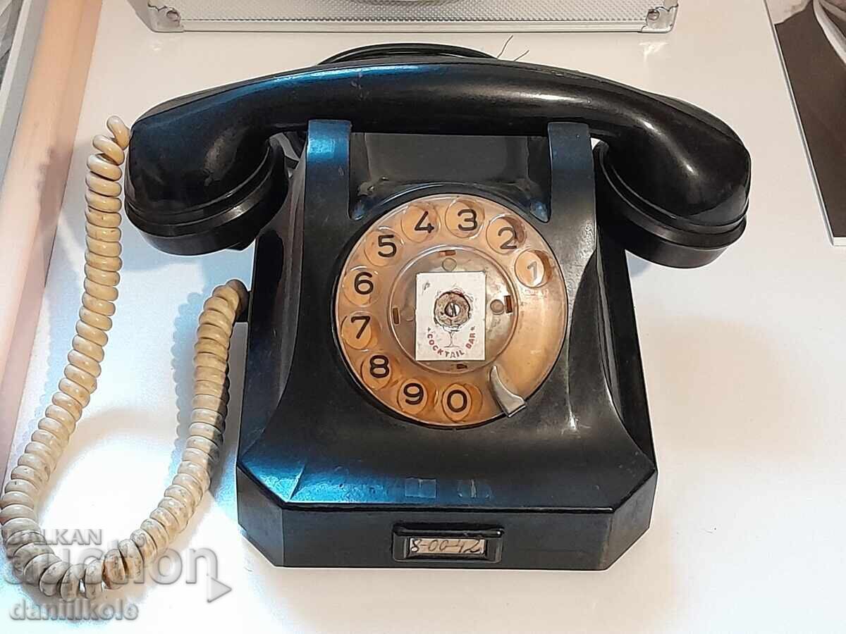 *$*Y*$* ΣΤΑΡ ΒΙΝΤΑΤΖ ΤΗΛΕΦΩΝΟ ΜΕ ΔΙΣΚΟ 1958 ΥΠΕΡΟΧΟ *$*Y*$*