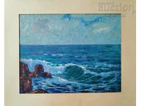 Picture, landscape, sea, art. D. Dionisiev (1908-1992)