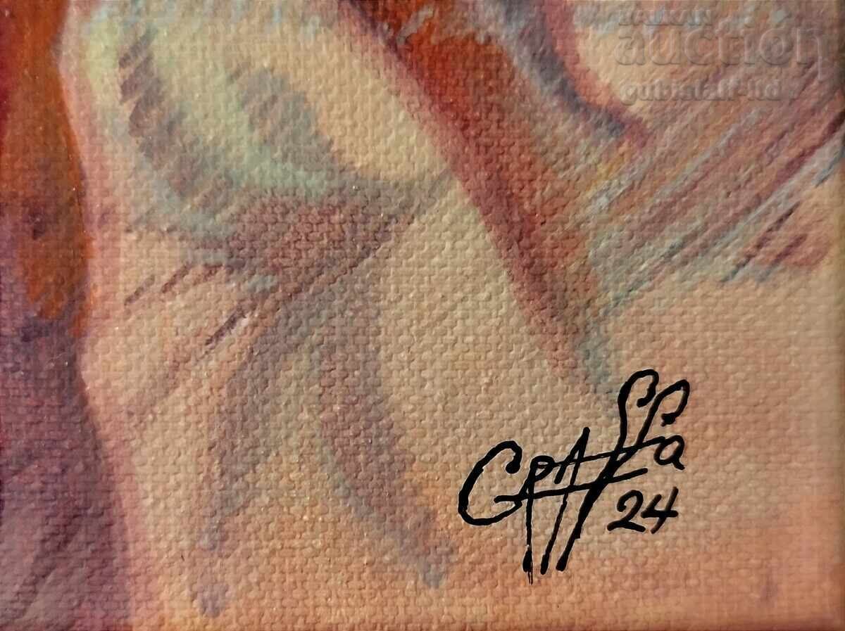 Δημοπρασία Εικόνα "Παραμονή Χριστουγέννων", Τέχνη. ΡΕ. Γιάντσεφ-Γκράφα