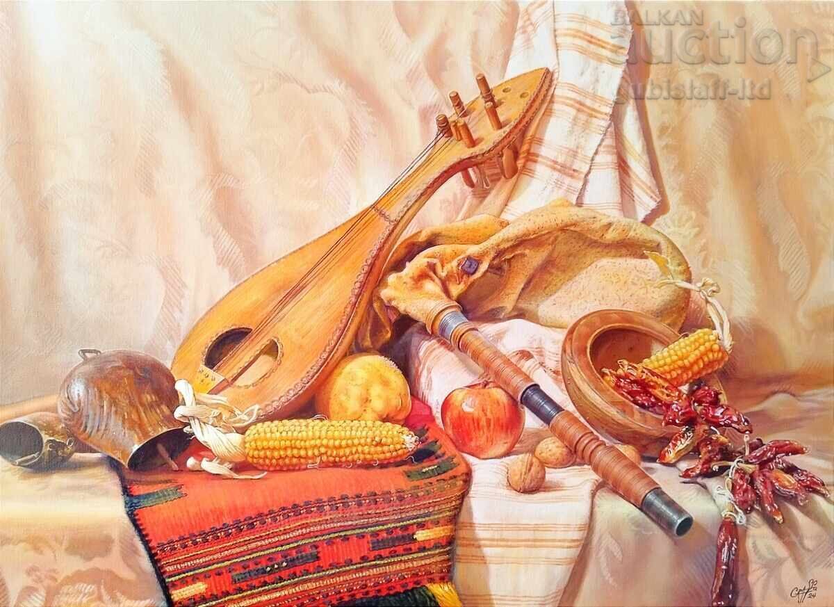 Εικόνα "Παραμονή Χριστουγέννων", Τέχνη. ΡΕ. Γιάντσεφ-Γκράφα