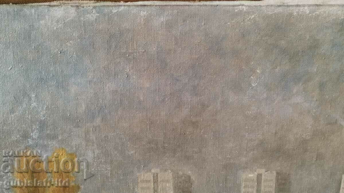 Tablou, „Suburbiile Sofia”. subţire Artă. Radev, 1969 - 5 Tablou, „Suburbiile Sofia”. subţire Artă. Radev, 1969 - 5