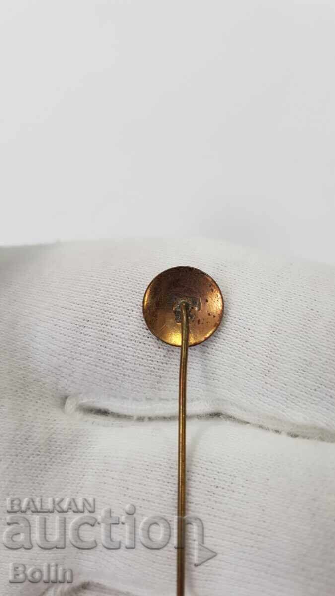 Σπάνιο βουλγαρικό βασιλικό έμβλημα, σήμα ποδοσφαίρου - 5