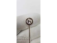 Рядка българска царска значка, знак футбол