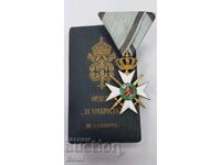 Royal Order for Bravery III Class. Balkan War 1912-1913