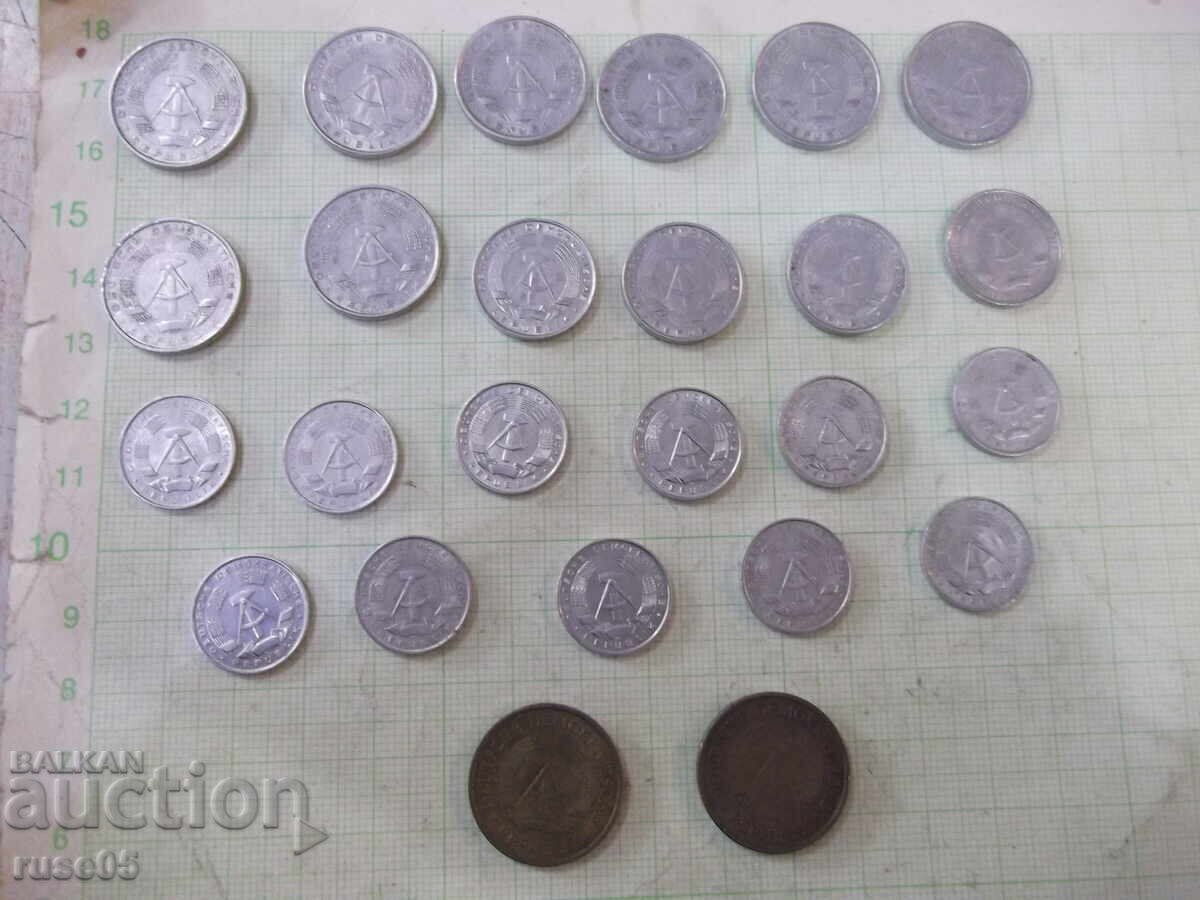 Лот от 26 бр. монети "PFENNIG" от ГДР-DDR - 5 Лот от 26 бр. монети "PFENNIG" от ГДР-DDR - 5