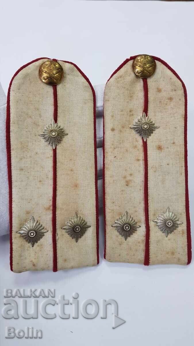 Uniquely rare early First World War Artillery shoulder boards - 7 Uniquely rare early First World War Artillery shoulder boards - 7