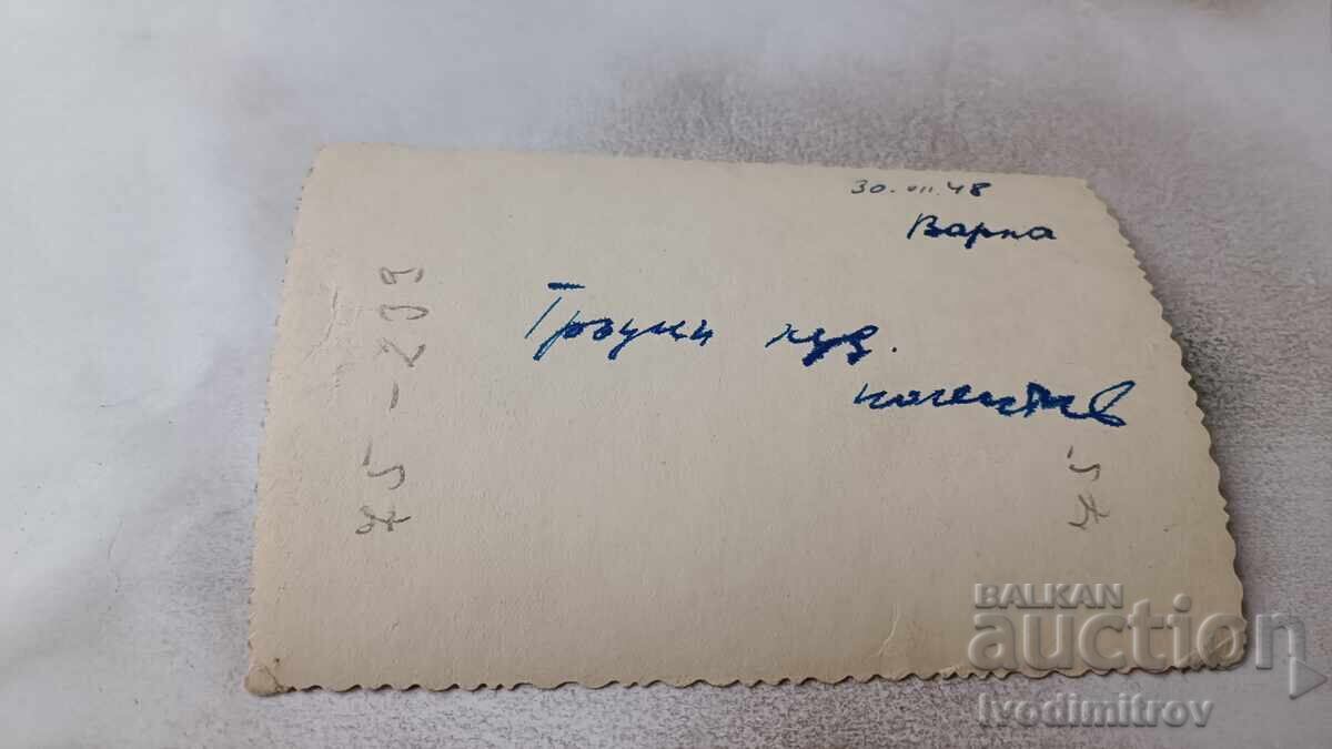 Снимка Варна Гръцки художествен състав 1948 с цена 2.35 лв. | € 1.20